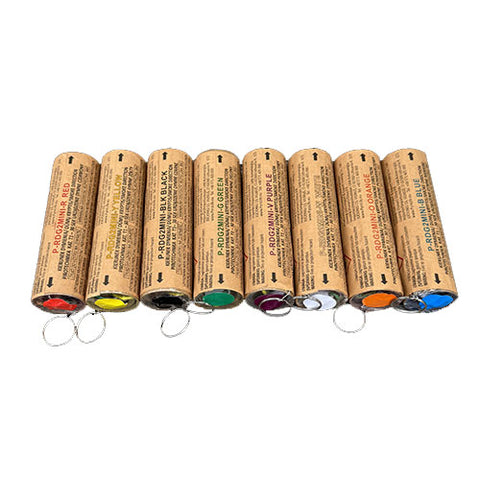 Fumigène de couleur double sortie