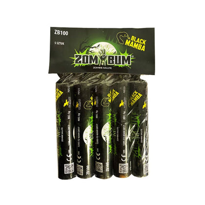 5 x Gros pétard Zom Bum black mamba