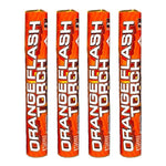 4 x Torche à main stroboscope orange